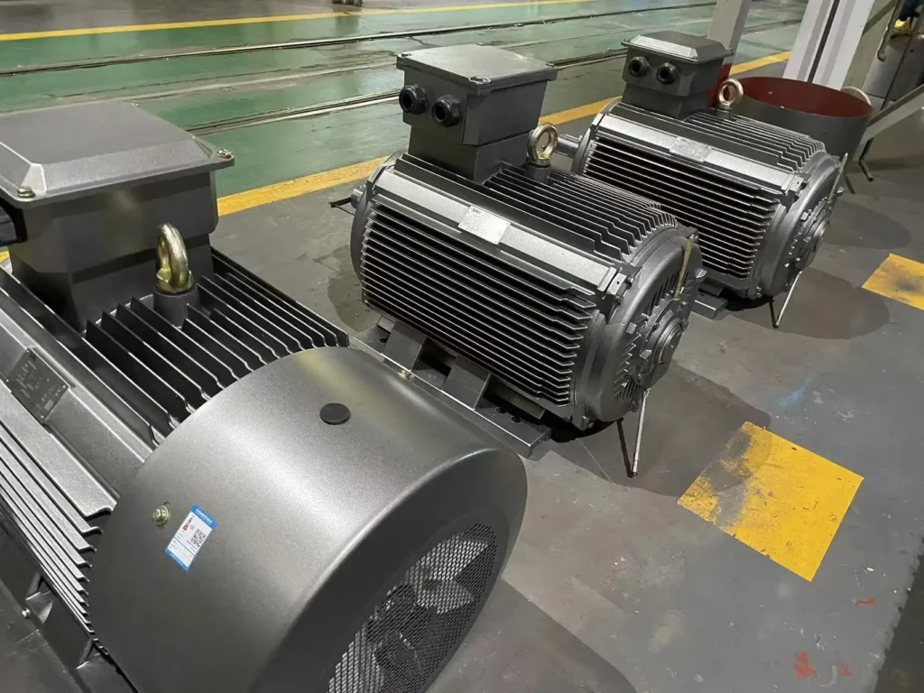 many induction motor in our factory