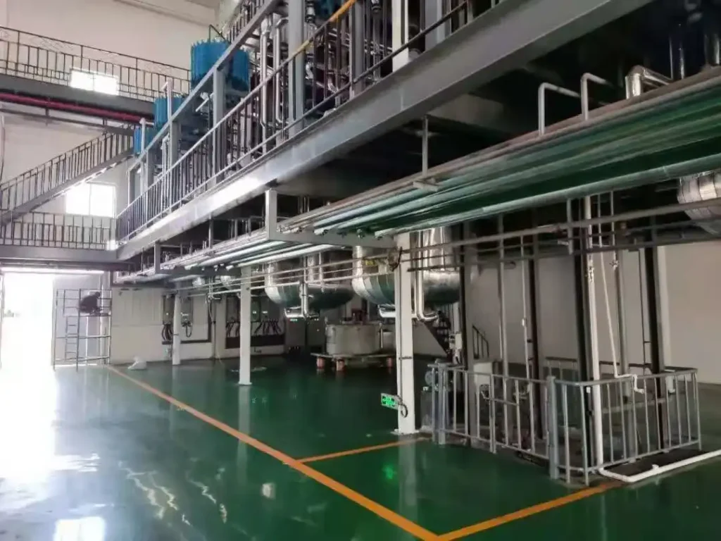 This is a chemical factory