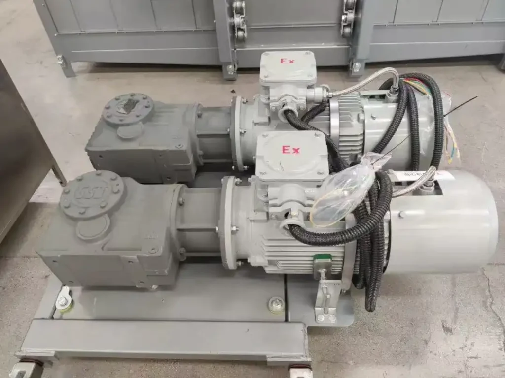 ex-proof motor used in a hazardous circumstance